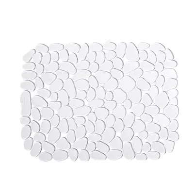 iDesign Pebblz 'Large' Sink Mat (Clear)