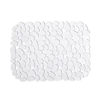 iDesign Pebblz 'Large' Sink Mat (Clear)