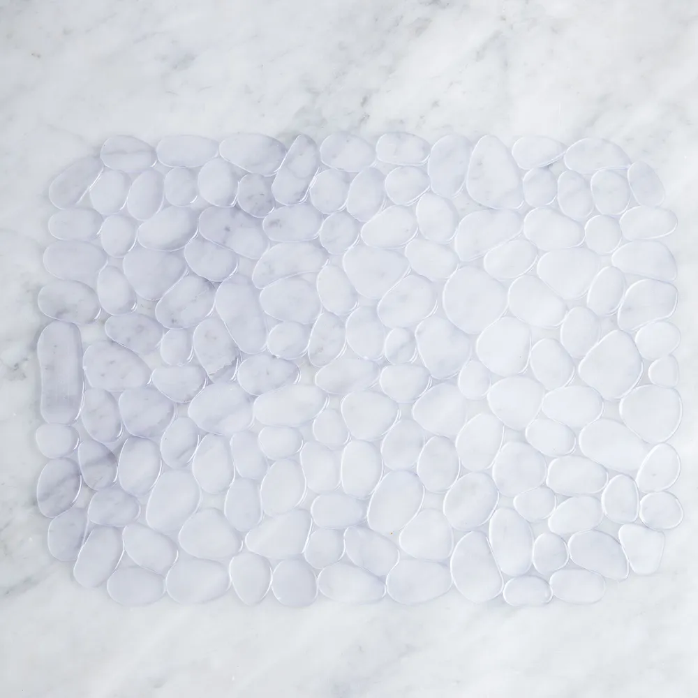 iDesign Pebblz 'Large' Sink Mat (Clear)