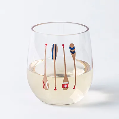 KSP Sip 'Oars' Stemless Wine Glass