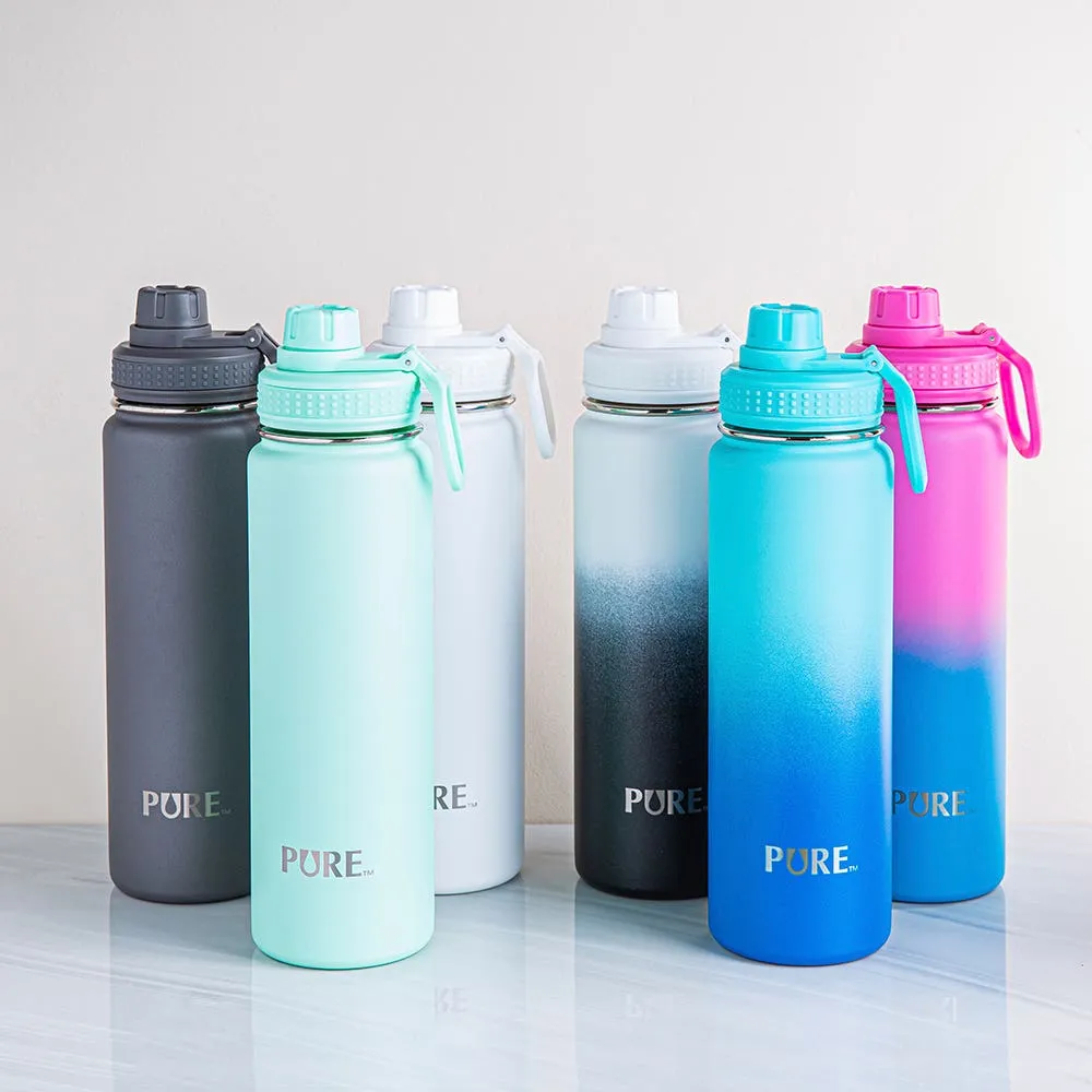 Pure Spout & Lid St-St Thermal Water Bottle