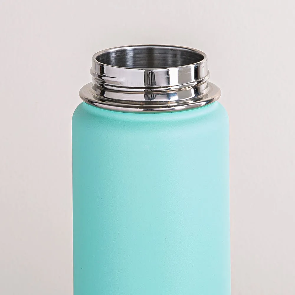 Pure Spout & Lid St-St Thermal Water Bottle (Teal)