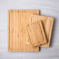 KSP Chi Bamboo Cutting Board Set of 3