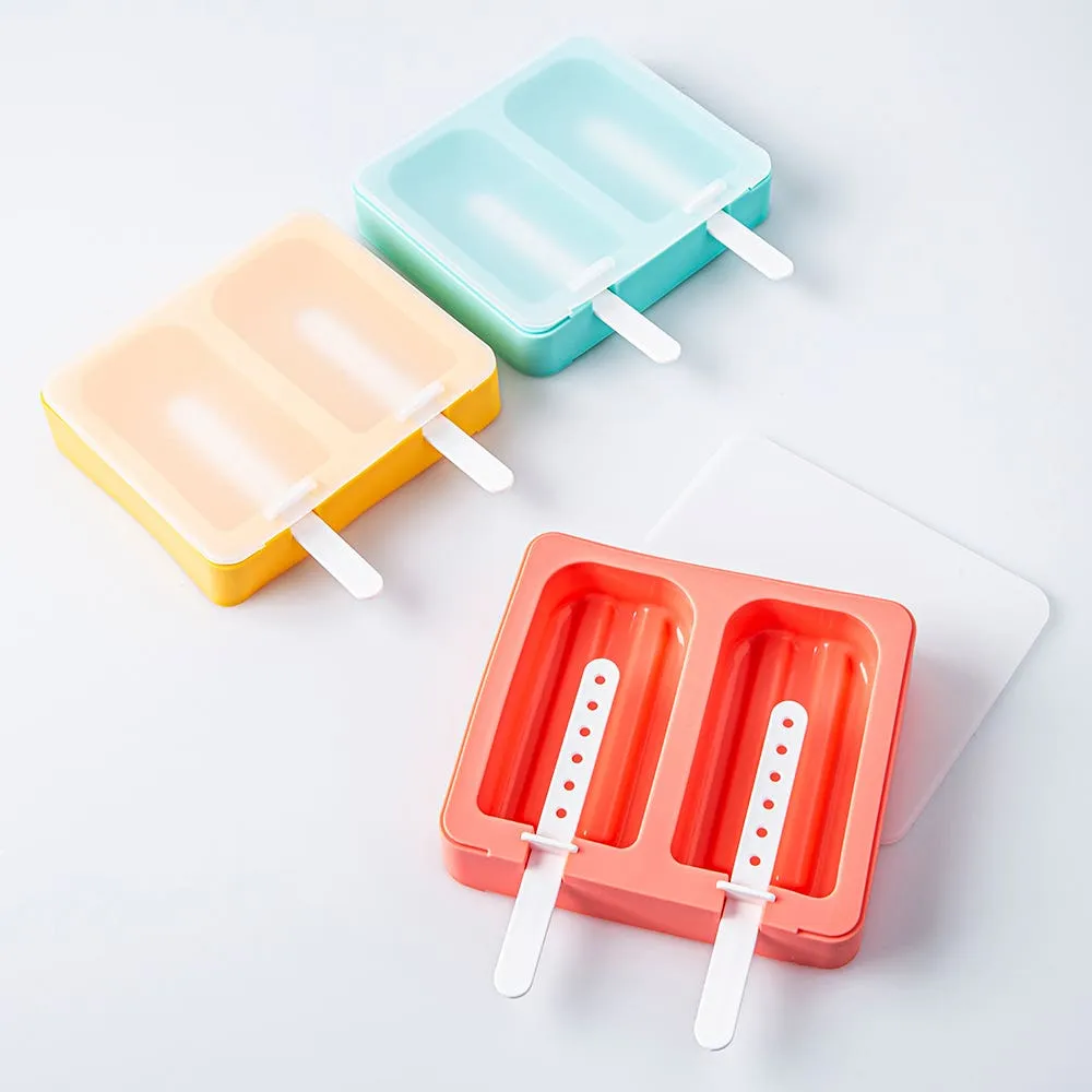 KSP Ice Pop Freezer Oval Popsicle Mold Set - Set of 6