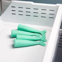 KSP Freezipop 'Mermaid' Silicone Ice Pop Maker - Set of 4 (Aqua)