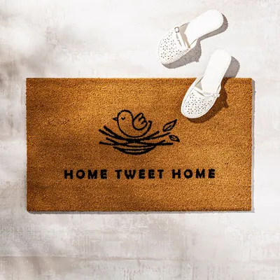 KSP Summer 'Home Tweet Home' Coir Doormat