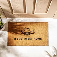 KSP Summer 'Home Tweet Home' Coir Doormat