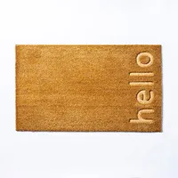 KSP Casual 'Hello Embossed' Coir Doormat