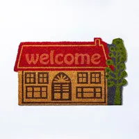 KSP Casual 'House' Coir Doormat