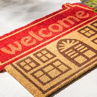 KSP Casual 'House' Coir Doormat