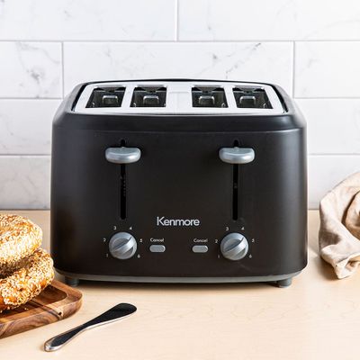 Kenmore Wide Mouth Toaster (Black/Matte)