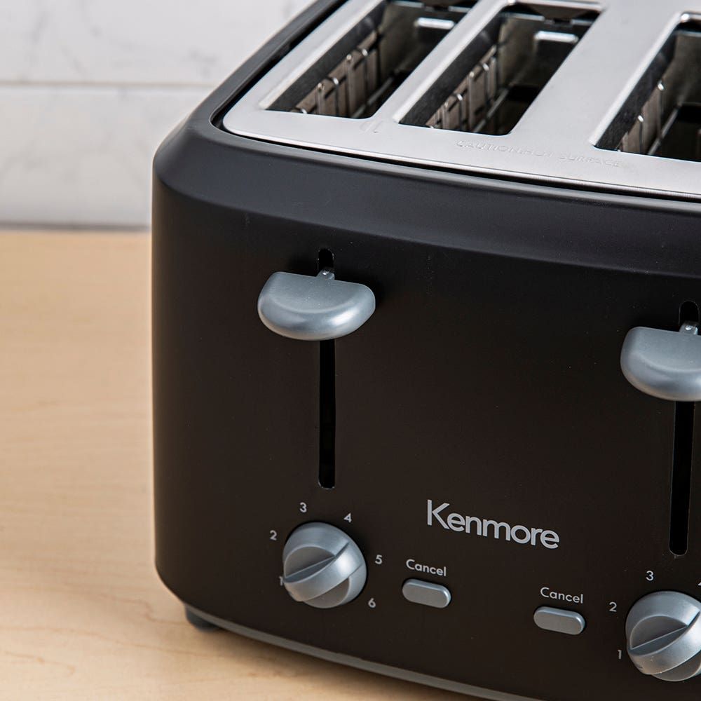 Kenmore Wide Mouth Toaster (Black/Matte)