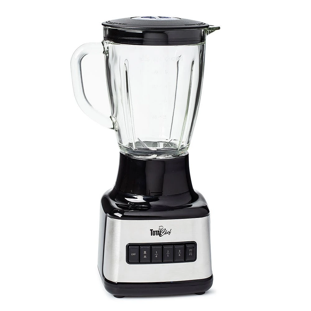 Total Chef Blender (Black/Stainless Steel)