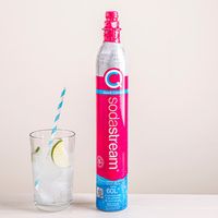 Sodastream Co2 'New Innovation' Cylinder Full Licensed Spare (Pink)