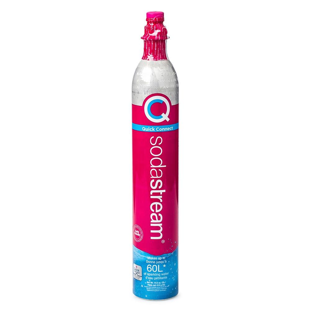 Sodastream Co2 'New Innovation' Cylinder Full Licensed Spare (Pink)