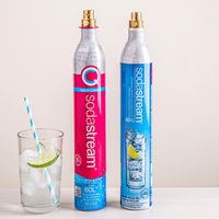 Sodastream Co2 'New Innovation' Cylinder Full Licensed Spare (Pink)