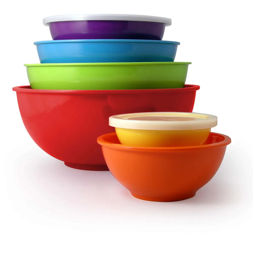 KSP Multi Melamine Mixing Bowl with Lids