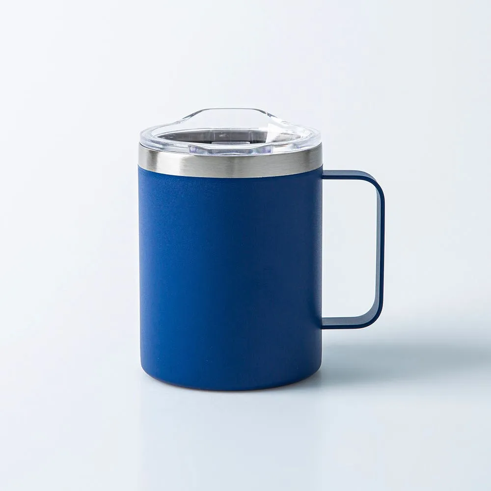 KSP Java Double Wall Desk Mug 12oz. (Navy)