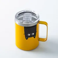 KSP Java 'Cat' Double Wall Desk Mug 12oz.