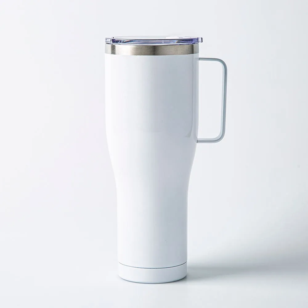 KSP Voyager Double Wall Travel Mug (White Pearl)