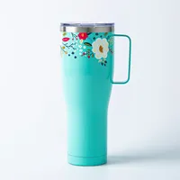 KSP Voyager 'Bouquet' Double Wall Travel Mug