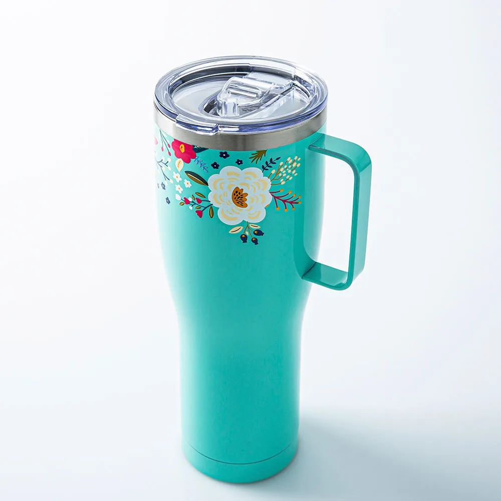 KSP Voyager 'Bouquet' Double Wall Travel Mug