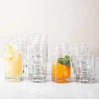 Libbey Tumbler & Rocks 'Impressions' Combo - Set of 16 (Clear)