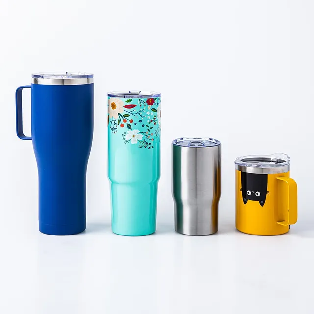 Voyager's Savor: Stainless Steel Travel Tumbler Mug - Snow White – NAASH