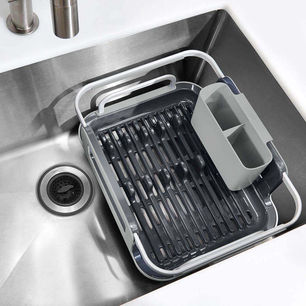 OXO Good Grips 'Rust-Proof Aluminum' Dish Rack Over-The-Sink