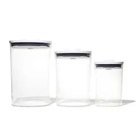 OXO Good Grips Pop 2.0 Storage Canister Round Combo - S/3 (Clear)