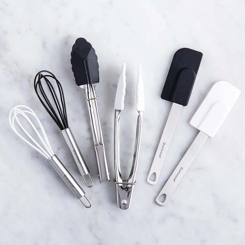 Danesco Mini Locking Tongs with Sili Tips Ea. (Asstd.)