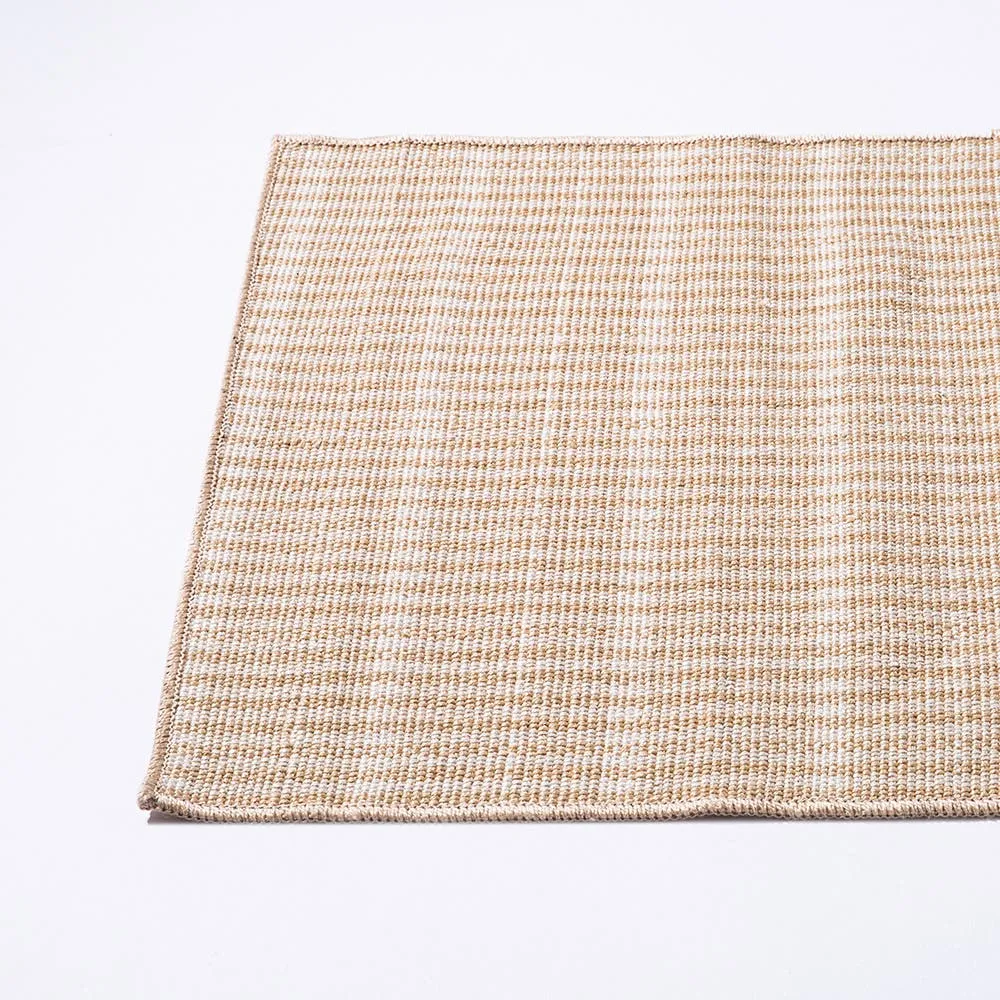 KSP Indoor / Outdoor 'Malso' Flatweave Rug 24x36" (Beige/Natural)