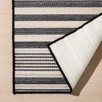 KSP Indoor / Outdoor 'Gideon' Flatweave Rug 24x36" (/Natural