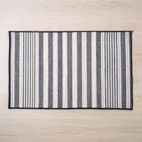 KSP Indoor / Outdoor 'Gideon' Flatweave Rug 24x36" (/Natural