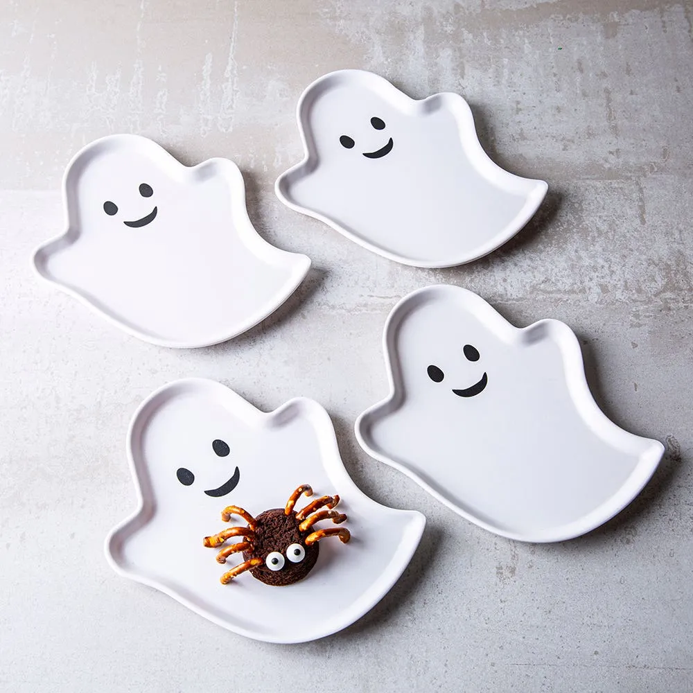 KSP Boo Melamine Tidbit Plate - Set of 4