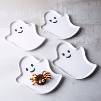 KSP Boo Melamine Tidbit Plate - Set of 4