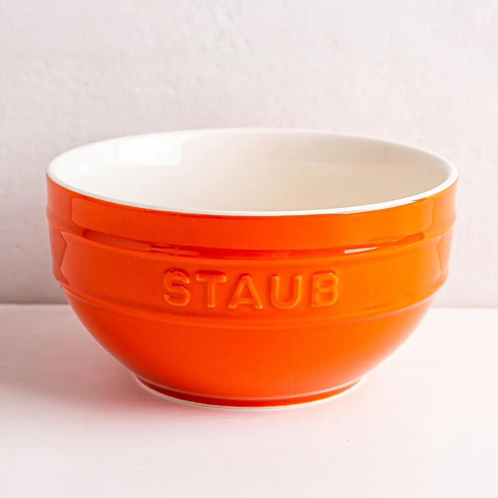 Staub Rainbow Ceramic Bowls - Set of 6 700ml (Multi Colour)