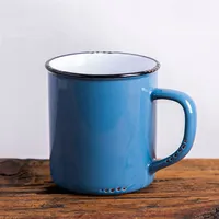 Abbott Enamel Look Stoneware Mug 14oz. (Denim)