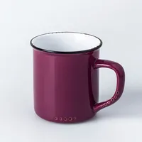 Abbott Enamel Look Stoneware Mug 14oz. (Plum)