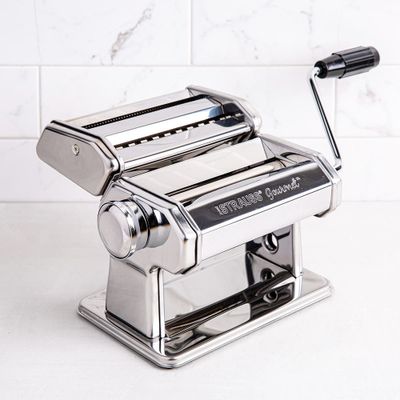 Strauss Gourmet Manual Pasta Machine (Stainless Steel)