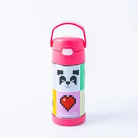Thermos Licensed Double Wall 'Minecraft Girl' Funtainer Sport Bottle