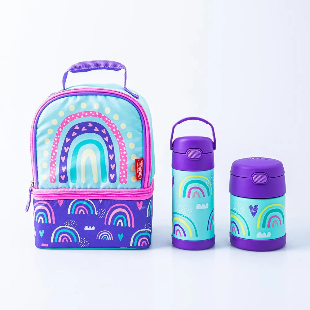 Thermos Non-Licensed 'Rainbow' Dual Insulated Lunch Bag