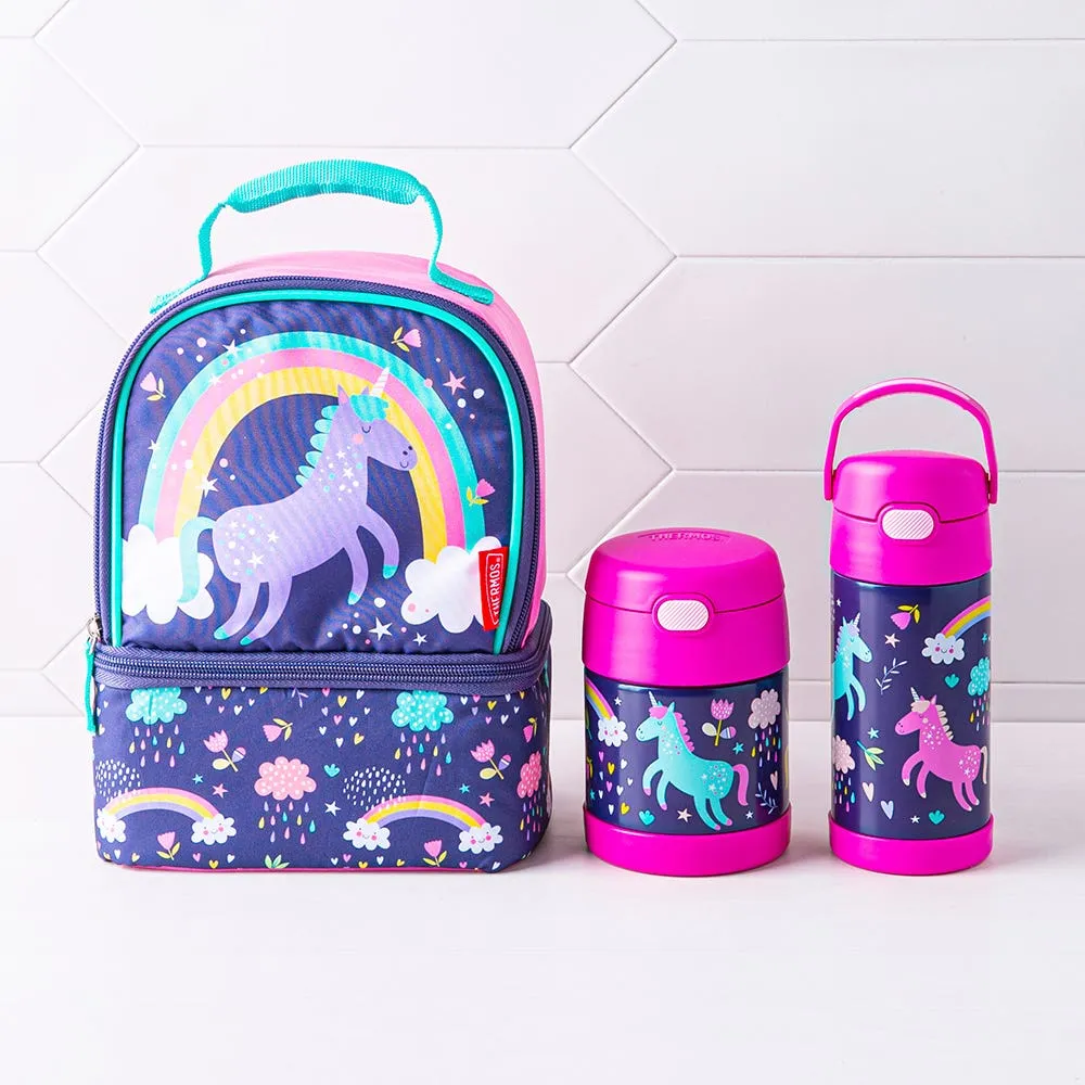 Thermos Non-Licensed 'Unicorn' Dual Insulated Lunch Bag