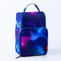 Thermos Galaxy Dual Insulated Lunch Bag (Navy/Purple)