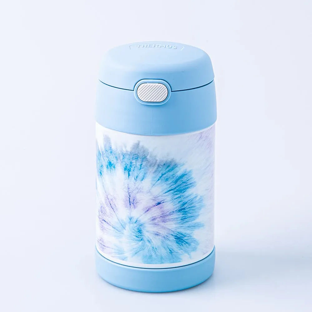 Thermos Tie Dye Food Storage Jar with Spoon