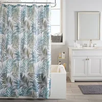 Moda At Home Polyester Fabric 'Key Largo' Shower Curtain