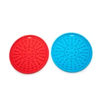 Nice Paws Pet 'Round' Silicone Lick Mat 20cm (Asstd.)