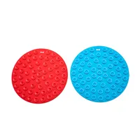 Nice Paws Pet 'Round' Silicone Lick Mat 20cm (Asstd.)