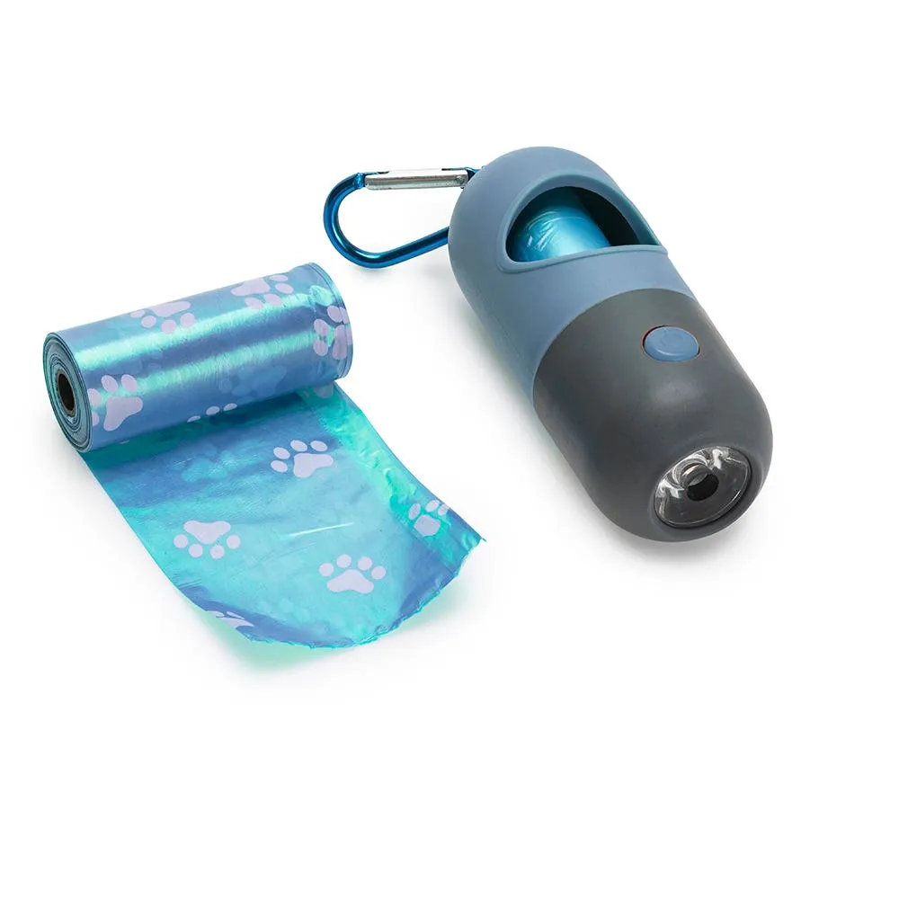 Nice Paws Pet Poop Bag Holder with Light (Asstd.)