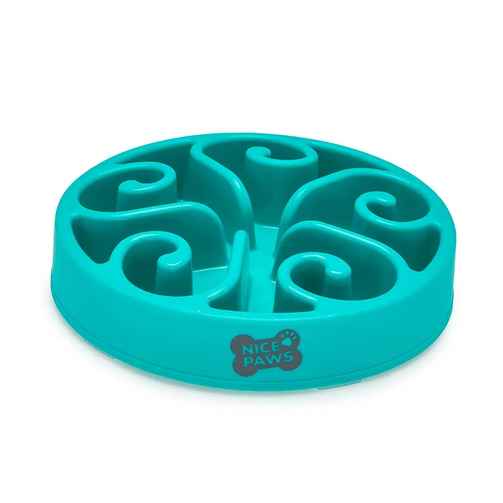 Nice Paws Pet Slow Feeder Bowl 20cm (Asstd.)